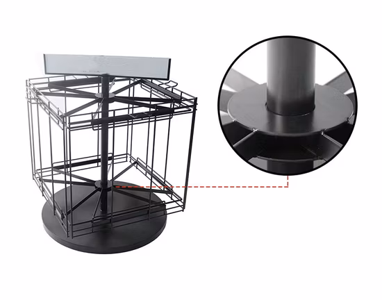 Soporte de exhibición de piso para minoristas mayoristas para paletas o estantes de exhibición de punto de venta personalizados de alta calidad